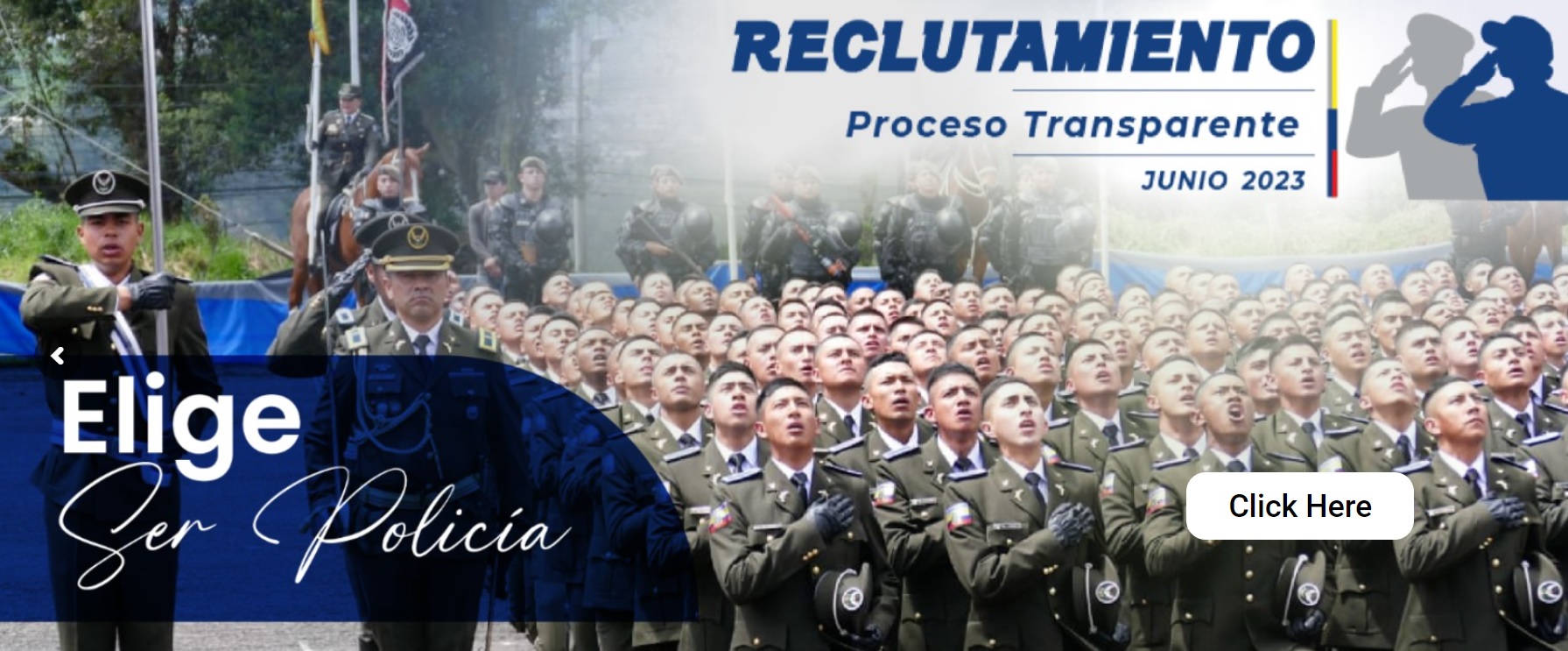 Proceso de Reclutamiento Abierto para la Policía Nacional